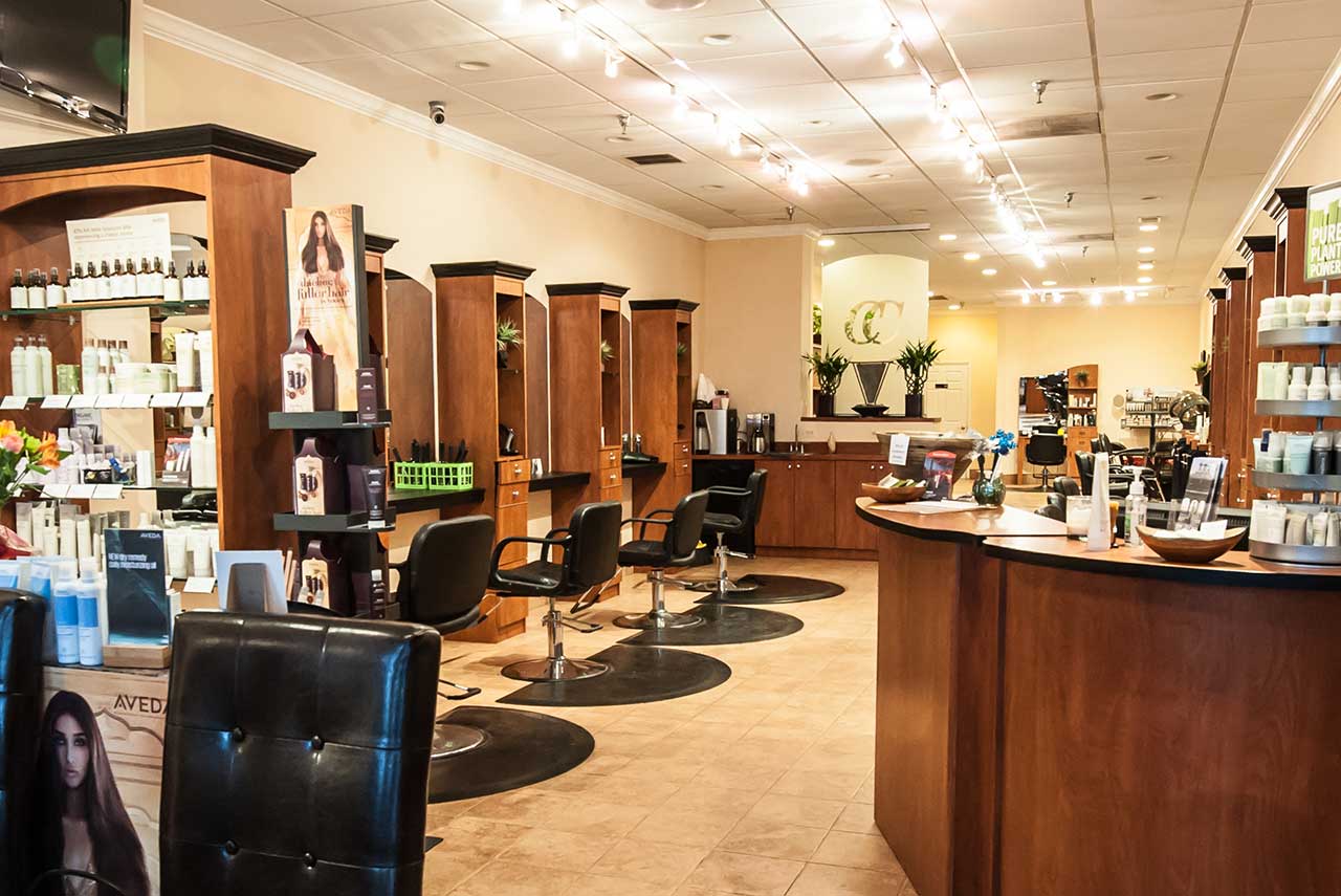 CC Salon Centreville’s premiere Aveda concept salon.